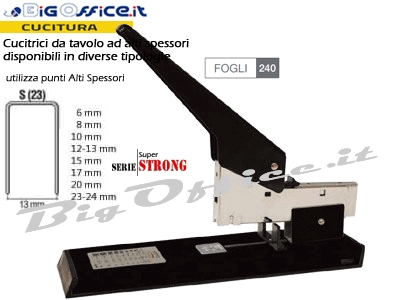 Cucitrice Alti Spessori punti 6-13mm